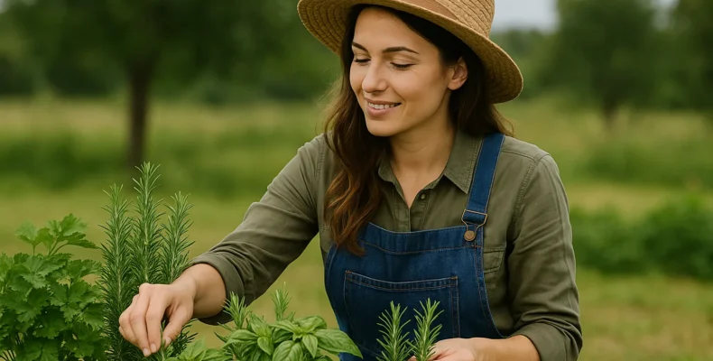 kitchen garden herbs