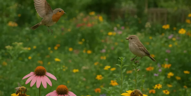 Attract More Birds and Bees to Your Garden