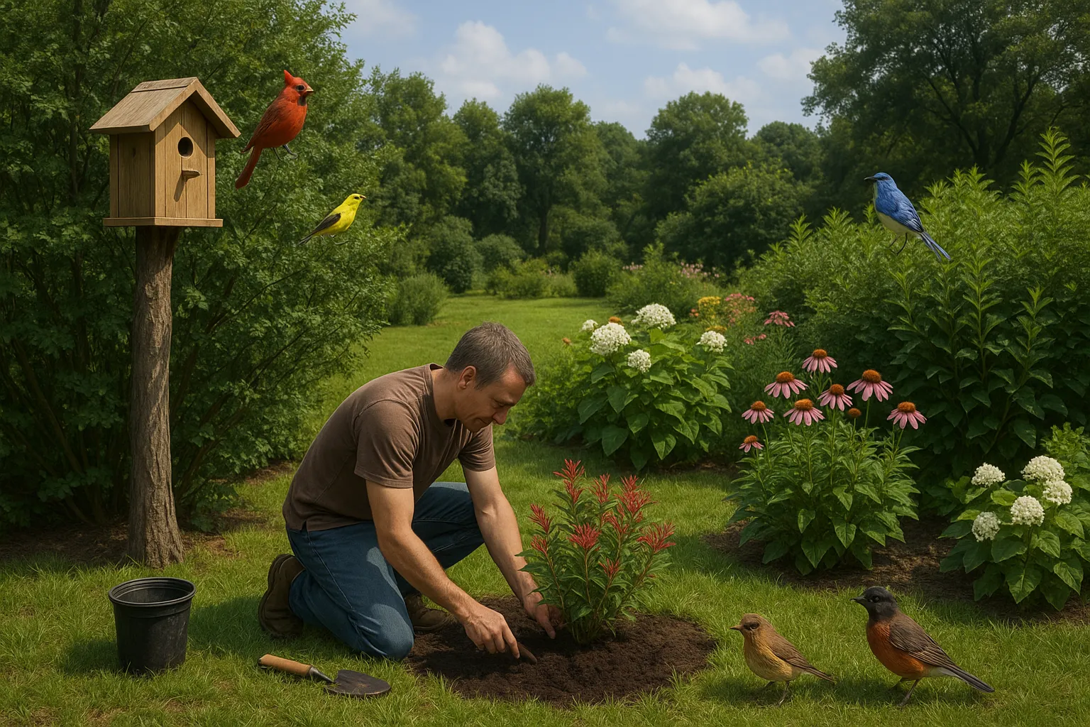 pollinator garden tips