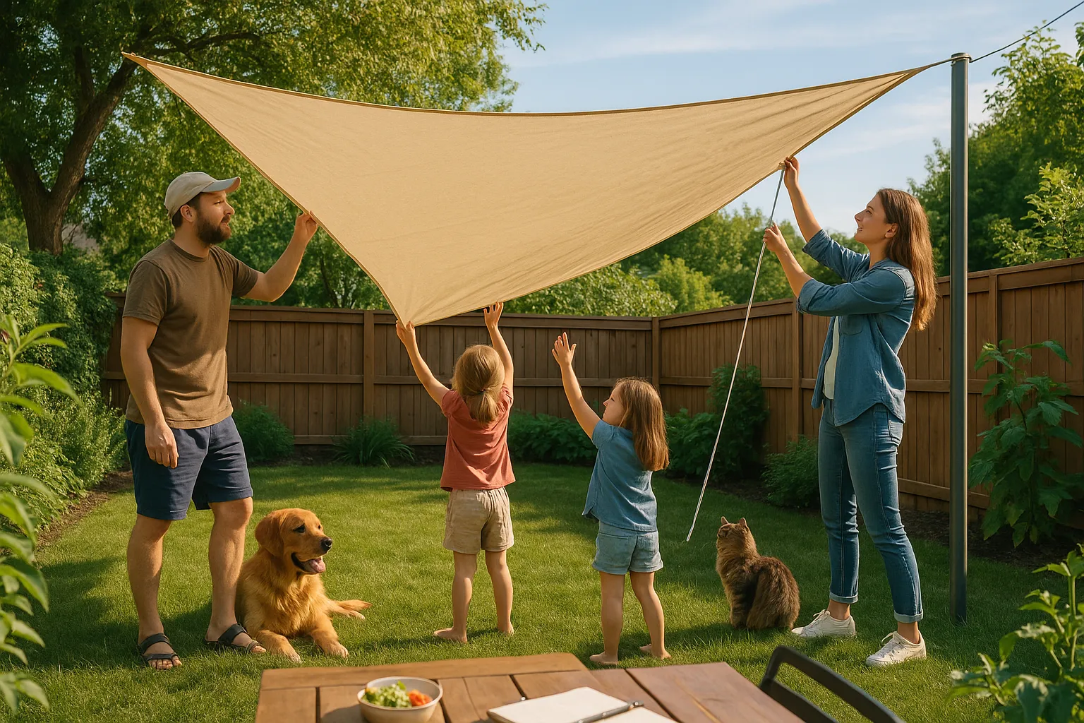 Cooling Shade Ideas for Hot Summer Days